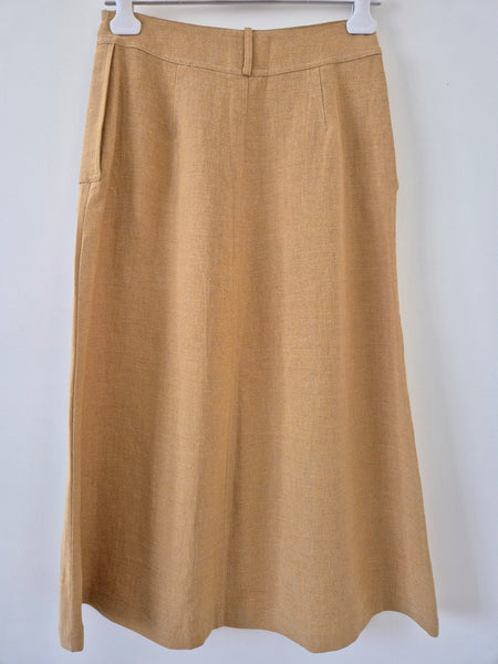 Jupe en lin- Pomandère