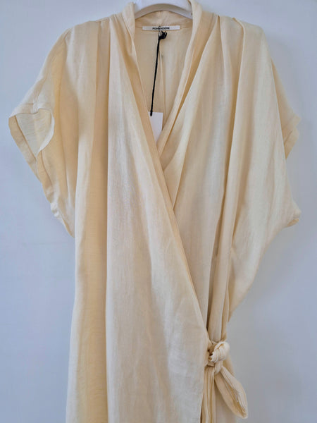 Robe en lin- Pomandère