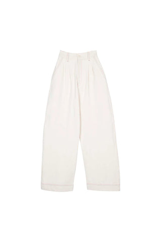 Miti Couleur Off White - Pantalon